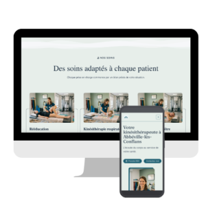 Site template Kinésithérapeute