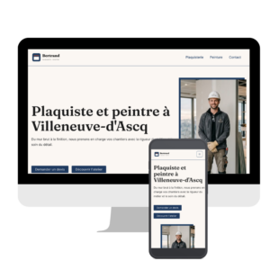 Site template Plaquiste