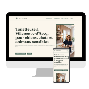 Site Template Toiletteur